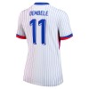 Camiseta de fútbol Francia Dembele 11 Segunda Equipación Euro 2024 - Mujer